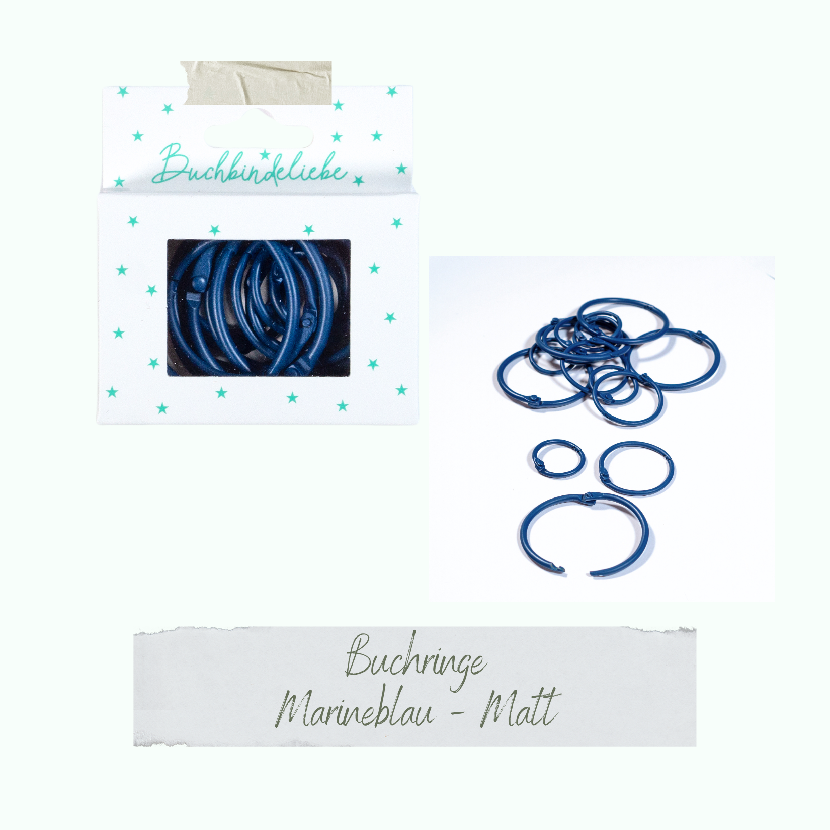 Seeking ROAM Unsichtbare Nylon-Reißverschlüsse – 2er Pack, Marineblau, 15,2 Cm